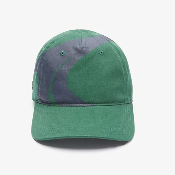 Mũ Unisex Lacoste Sport x Théo Curin Organic Cotton Cap RK8062-51 381 Màu Xanh Green