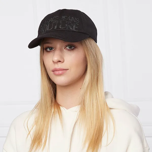 Mũ Versace Jeans Couture Baseball Cap Black Màu Đen - Mũ nón - Vua Hàng Hiệu