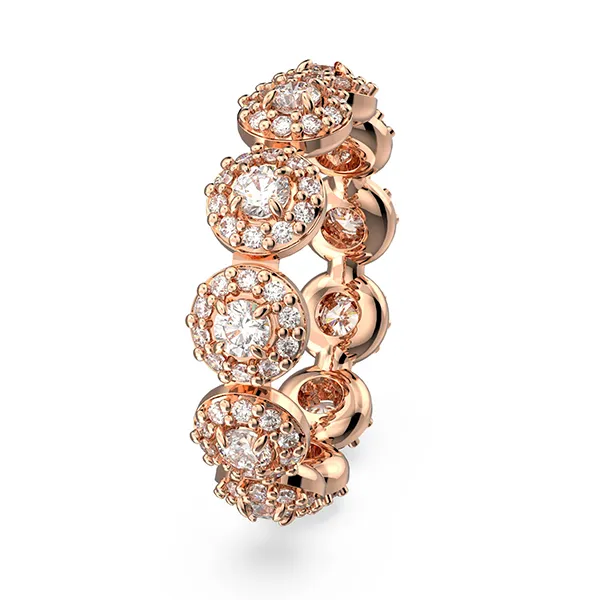 Nhẫn Nữ Swarovski Una Angelic Ring 5636274 Màu Vàng Hồng