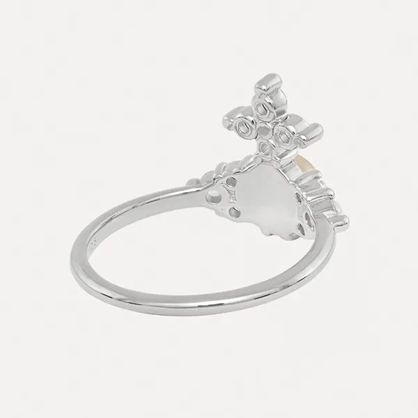 Nhẫn Nữ Vivienne Westwood Feodora Ring Màu Bạc