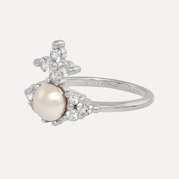 Nhẫn Nữ Vivienne Westwood Feodora Ring Màu Bạc