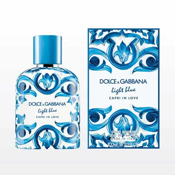 Nước Hoa Nam Dolce & Gabbana D&G Light Blue Capri In Love Pour Homme EDP 100ml - Nước hoa - Vua Hàng Hiệu