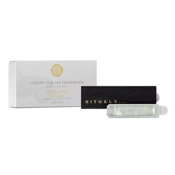 Nước Hoa Ô Tô Rituals Luxury Car Air Freshener White Basil (2x3g) - Nước hoa - Vua Hàng Hiệu