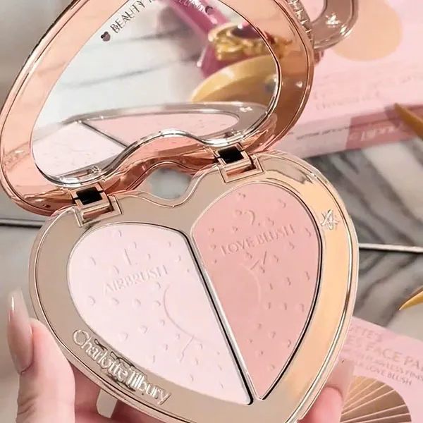 Phấn Má Hồng Charlotte Tilbury Pillow Talk Beauty Soulmates Face Palette Romance - Trang điểm - Vua Hàng Hiệu