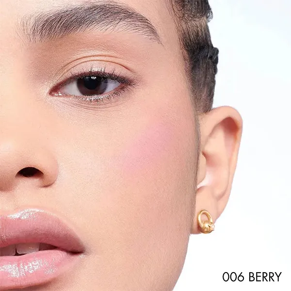 Phấn Má Hồng Dior Backstage Rosy Glow Blush 006 Berry Màu Tím Mận