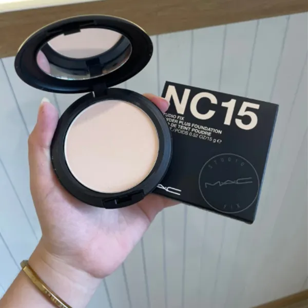 Phấn Phủ Dạng Nén MAC Studio Fix Power Plus Foudation Tone NC15 15g - Trang điểm - Vua Hàng Hiệu