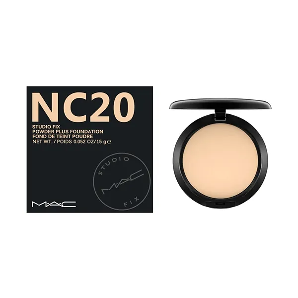 Phấn Phủ Dạng Nén MAC Studio Fix Power Plus Foudation Tone NC20 15g - Trang điểm - Vua Hàng Hiệu