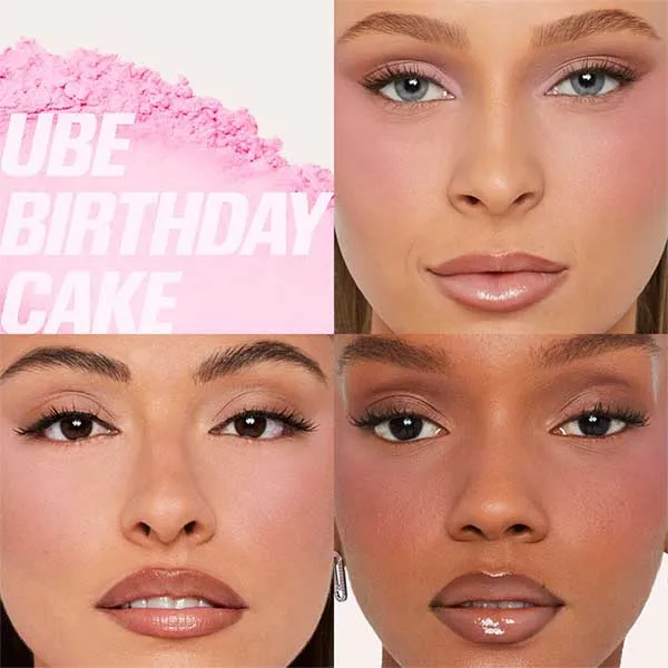 Phấn Phủ Dạng Bột Trang Điểm Huda Beauty Easy Bake Loose Baking & Setting Powder Tone Ube Birthday Cake 20g