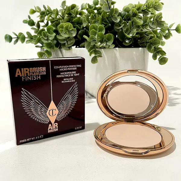 Phấn Phủ Dạng Nén Charlotte Tilbury Airbrush Flawless Finish Tone 01-Fair 8g - Trang điểm - Vua Hàng Hiệu