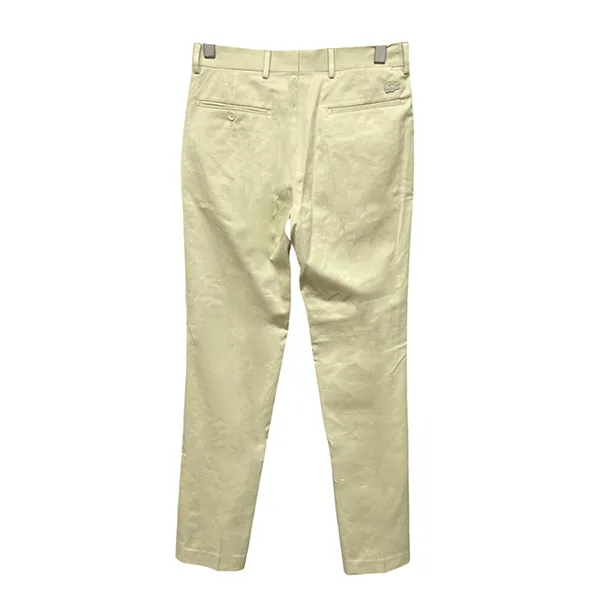 Quần Dài Nam Lacoste Men's Chino Pants Màu Beige Size 30