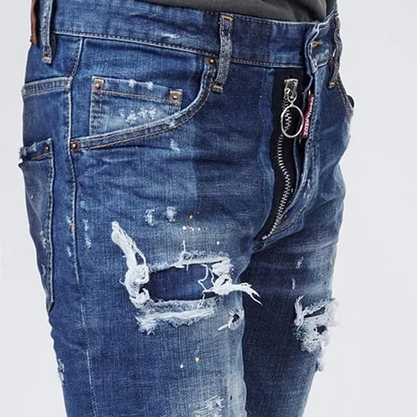 Quần Jean Nam Dsquared2 S74LB0114 Màu Xanh