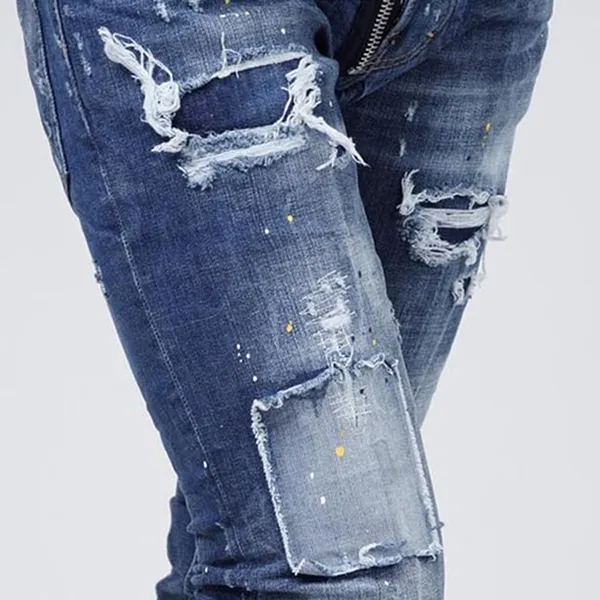 Quần Jean Nam Dsquared2 S74LB0114 Màu Xanh