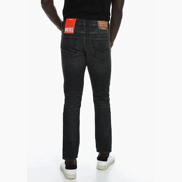 Quần Jean Nam Diesel Men's Black 1995-Sp2 Denims With Stonewashed Effect Màu Đen Size 27