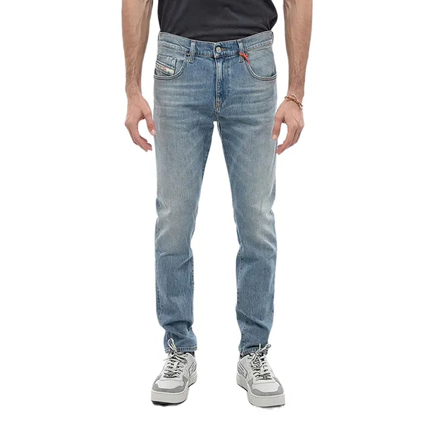 Quần Jean Nam Diesel Mid Waist Slim Fit 2019 D-Strukt Jeans Màu Xanh Nhạt Size 30 - Thời trang - Vua Hàng Hiệu