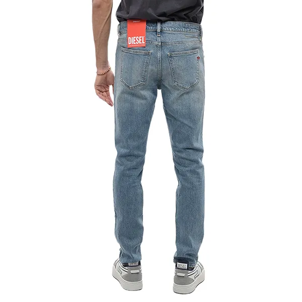 Quần Jean Nam Diesel Mid Waist Slim Fit 2019 D-Strukt Jeans Màu Xanh Nhạt Size 30 - Thời trang - Vua Hàng Hiệu