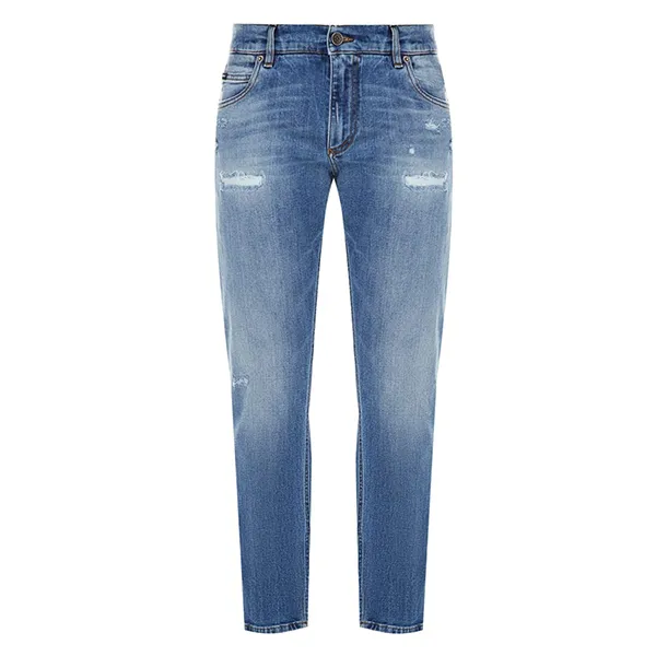 Quần Jean Nam Dolce & Gabbana D&G Regular Fit GYJCCD G8ET4 Màu Xanh Nhạt Size 44 - Thời trang - Vua Hàng Hiệu
