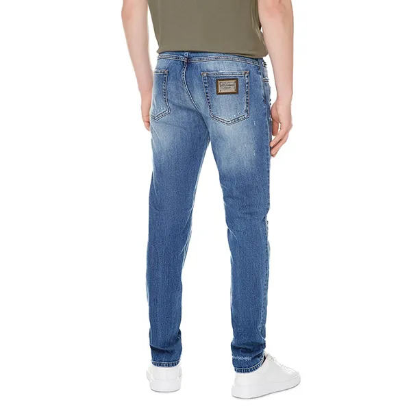 Quần Jean Nam Dolce & Gabbana D&G Regular Fit GYJCCD G8ET4 Màu Xanh Nhạt Size 44 - Thời trang - Vua Hàng Hiệu