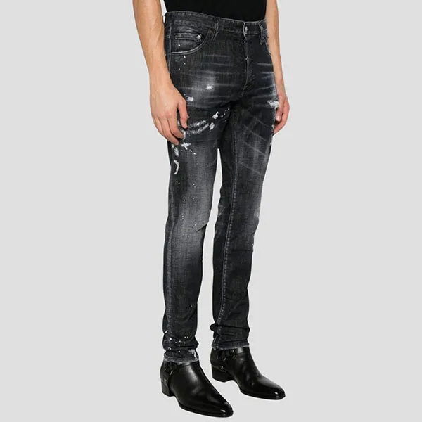 Quần Jean Nam Dsquared2 Cool Guy In Black S74LB1480 S30357 900 Màu Đen Size 50 - Thời trang - Vua Hàng Hiệu