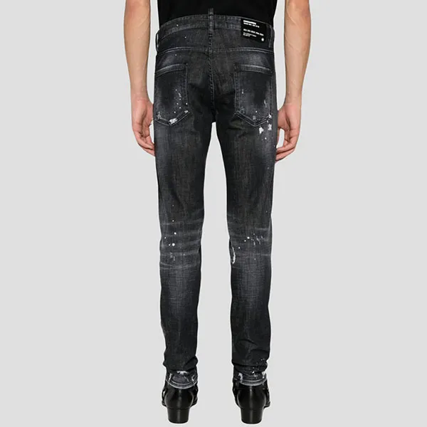 Quần Jean Nam Dsquared2 Cool Guy In Black S74LB1480 S30357 900 Màu Đen Size 50 - Thời trang - Vua Hàng Hiệu