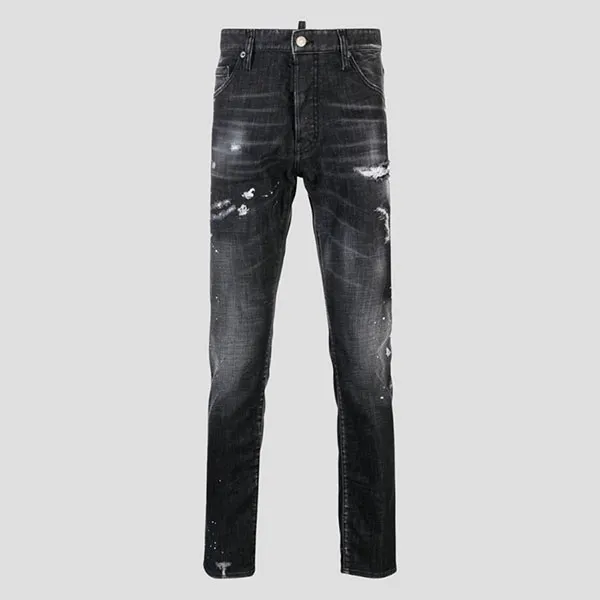 Quần Jean Nam Dsquared2 Cool Guy In Black S74LB1480 S30357 900 Màu Đen Size 50 - Thời trang - Vua Hàng Hiệu
