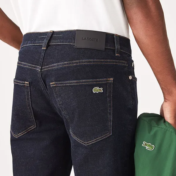 Quần Jean Nam Lacoste Men's Long Jeans With 5 Pockets Design HH8949 ML4 Màu Xanh Đen Size 31 - Thời trang - Vua Hàng Hiệu