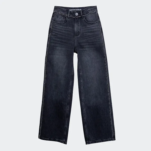 Quần Jean Nữ Chester Charles In Black CW504 DP070 8B0 Màu Đen Size XS