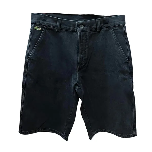 Quần Short Jean Nam Lacoste Màu Xanh Đen Size 34 - Thời trang - Vua Hàng Hiệu