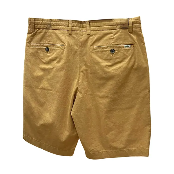 Quần Short Kaki Nam Lacoste Regular Fit Màu Be Vàng Size 33 - Thời trang - Vua Hàng Hiệu