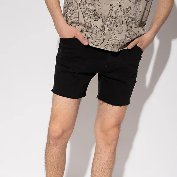 Quần Short Nam Dsquared2 Dan Comando Denim S71MU0648 STN833-900 Màu Đen Size 48