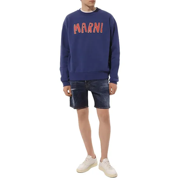 Quần Short Nam Dsquared2 Denim Dark Blue Màu Xanh Đậm Size 46 - Thời trang - Vua Hàng Hiệu