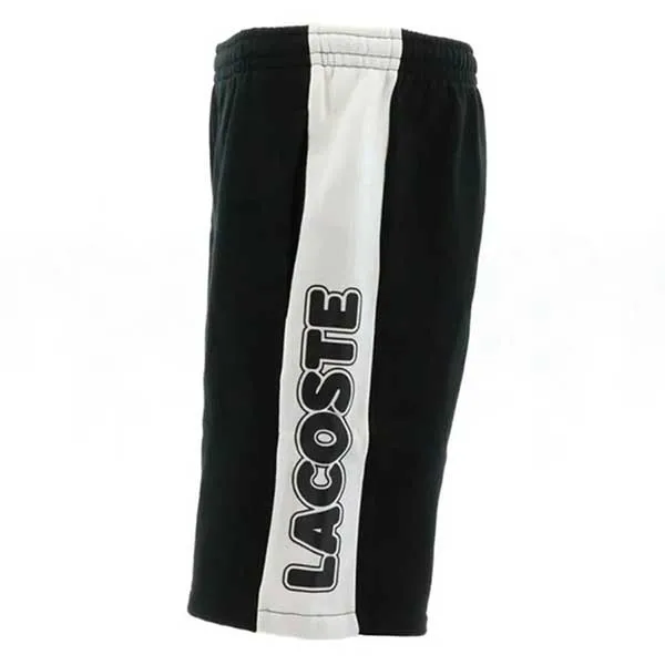 Quần Short Nam Lacoste GH1508 6KJ Cotton Màu Đen Trắng Size 3 - Thời trang - Vua Hàng Hiệu