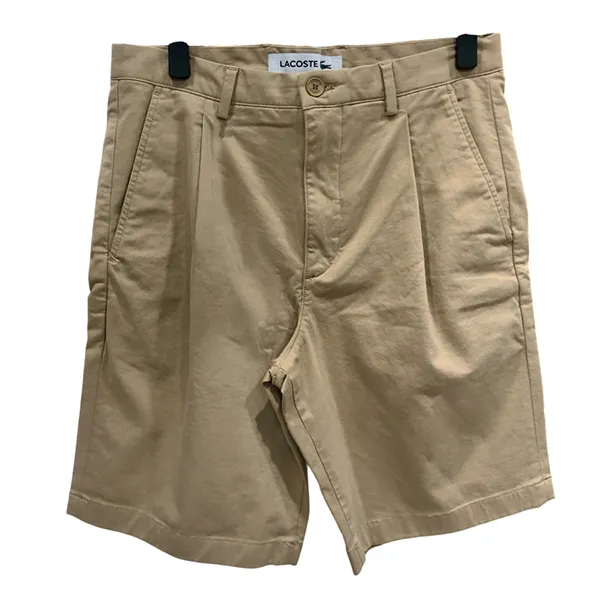 Quần Short Nam Lacoste Regular Fit FH6322 Màu Nâu Size 32