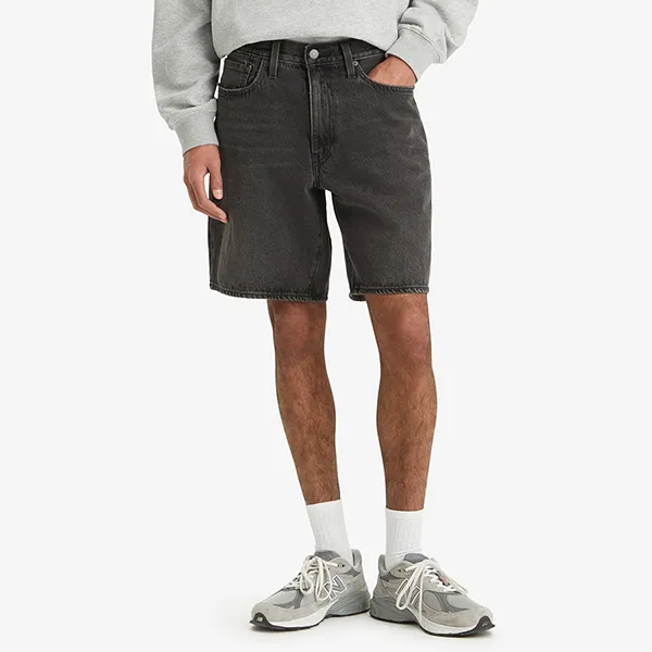 Quần Short Nam Levi's Men's 468 Stay Loose Shorts Màu Xám Size 34