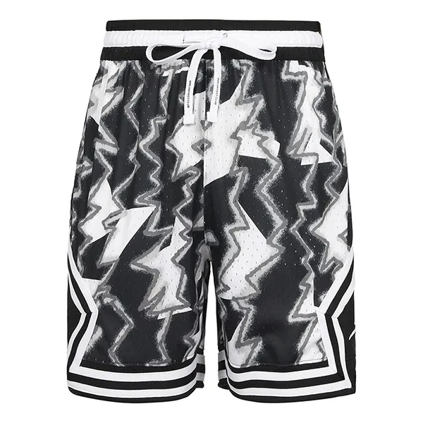 Quần Short Nam Nike Jordan Dri-Fit Sport BC DQ7334-100 Màu Đen - Trắng Size S - Thời trang - Vua Hàng Hiệu