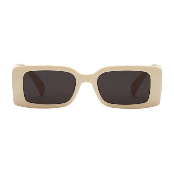 Rectangular-Frame Sunglasses 733369 J1691 9212 Màu Be - Kính mắt - Vua Hàng Hiệu
