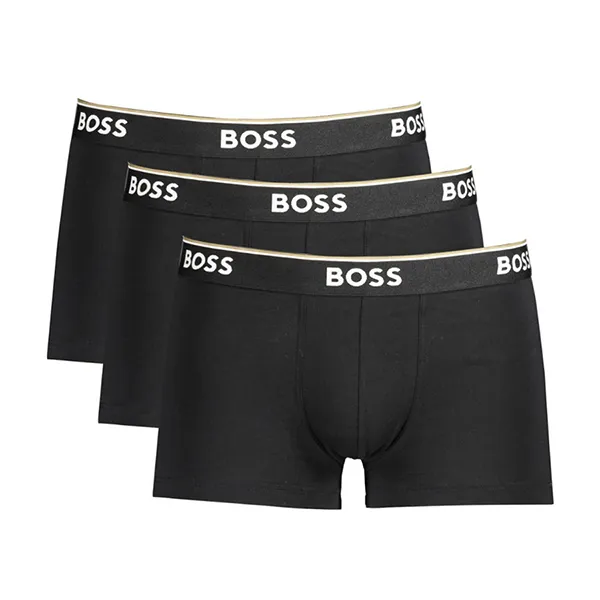 Set 3 Quần Lót Nam Hugo Boss 50475274TRUNK3PPOWER_NE001 Màu Đen Size M - Thời trang - Vua Hàng Hiệu