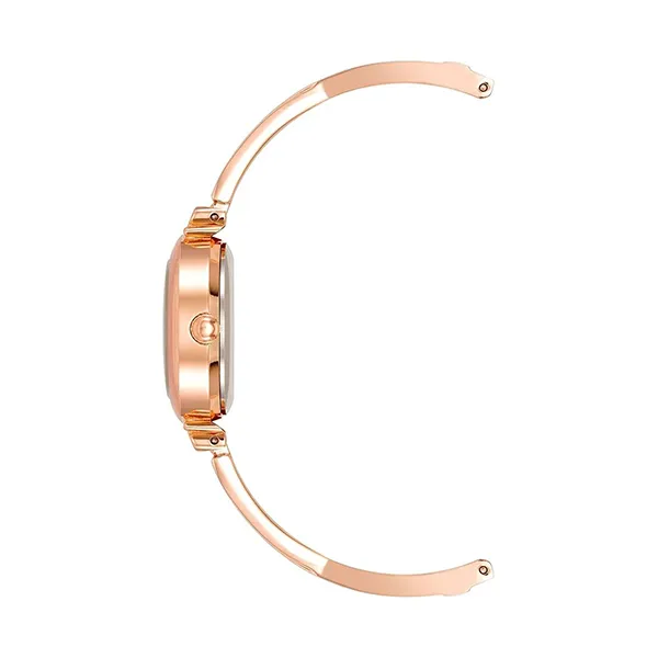 Set Đồng Hồ + Vòng Đeo Tay Nữ Anne Klein Premium Crystal Accented Watch And Bangle Màu Vàng Hồng