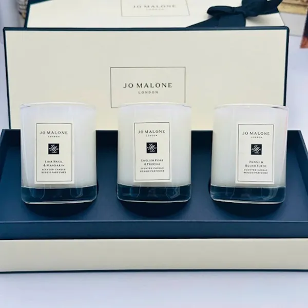 Set Nến Thơm Jo Malone London Candle Travel Trio 3 x 60g