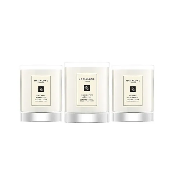 Set Nến Thơm Jo Malone London Candle Travel Trio 3 x 60g
