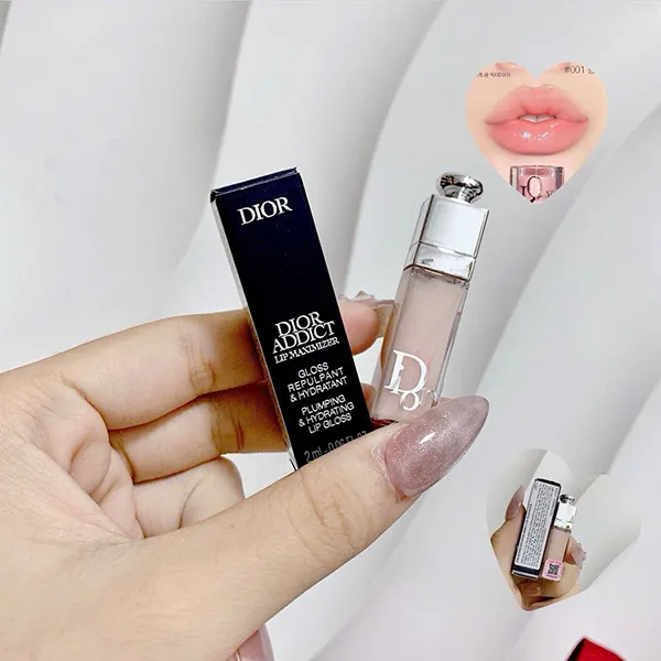 Set Nước Hoa Nữ Dior 4 Món (Miss Dior Parfum Mini + Maximizer 001 2ml + Gương + Túi)