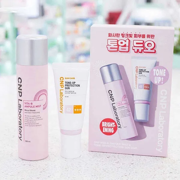 Set Xịt Khoáng và Kem Chống Nắng CNP Laboratory (100ml + 50ml) - Mỹ phẩm - Vua Hàng Hiệu