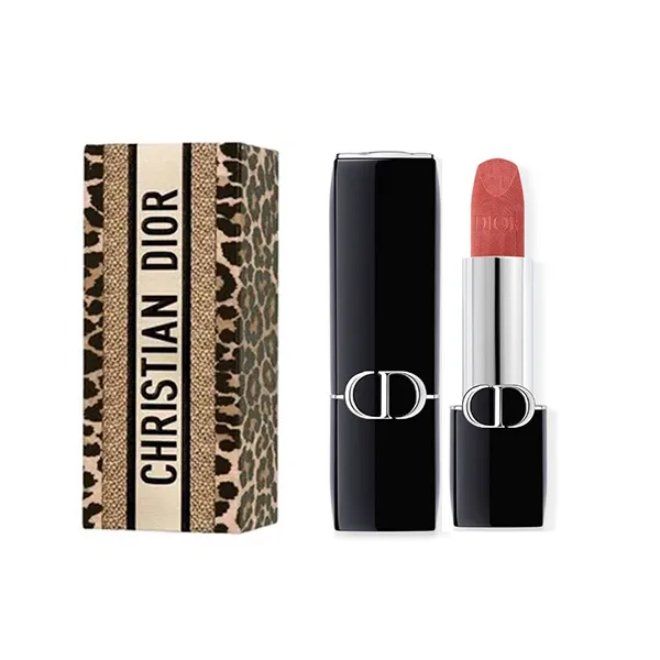 Son Dior Rouge Dior Couture Velvet 772 Classic Rosewood Màu Hồng Đất (Vỏ Beo) - Son Môi - Vua Hàng Hiệu