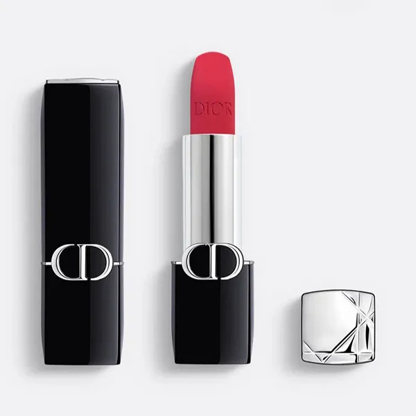 Son Dior Rouge Veil Finish 261 Ruban Màu Hồng Hoa - Son Môi - Vua Hàng Hiệu