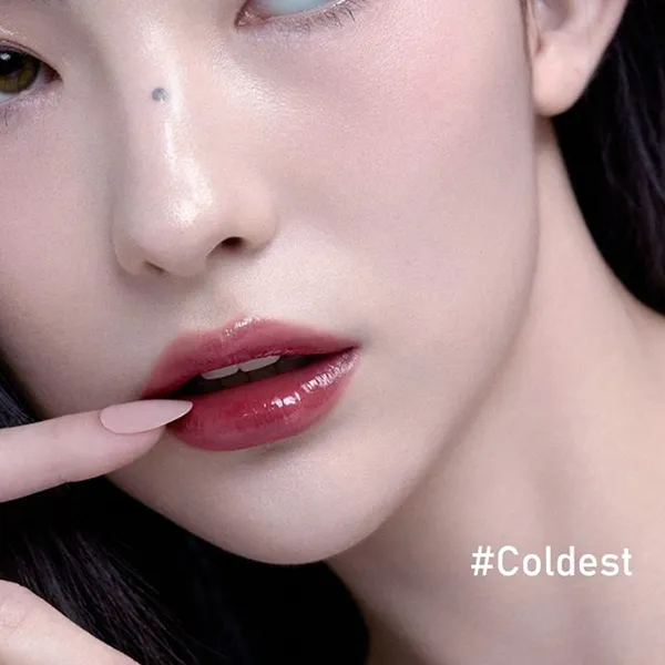 Son Dưỡng 3CE Shine Reflector - Coldest Màu Đỏ Mận