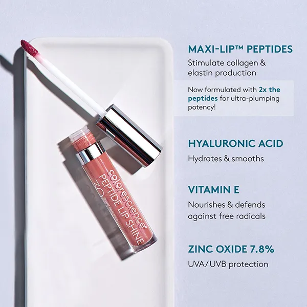 Son Dưỡng Chắn Nắng Colorescience Lip Shine SPF 35 Coral Màu Cam San Hô 4ml