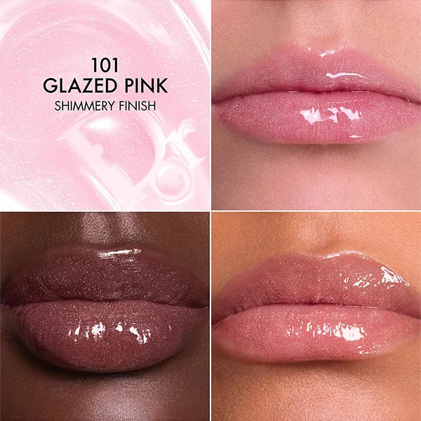 Son Dưỡng Dior Addict Lip Glow Butter 101 Glazed Pink Màu Hồng Nude