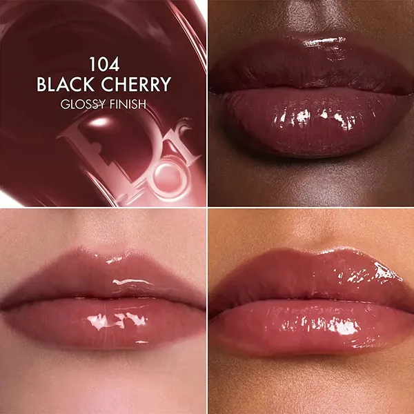 Son Dưỡng Dior Addict Lip Glow Butter 104 Black Cherry Màu Đỏ Cherry - Son Môi - Vua Hàng Hiệu