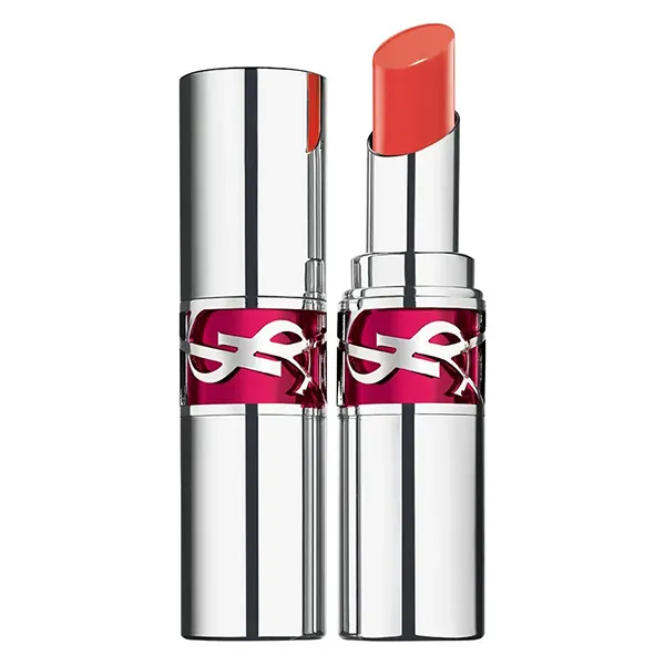Son Dưỡng YSL Yves Saint Laurent YSL Rouge Volupte Candy Glaze 11 Red Thrill Màu Đỏ Cam - Son Môi - Vua Hàng Hiệu