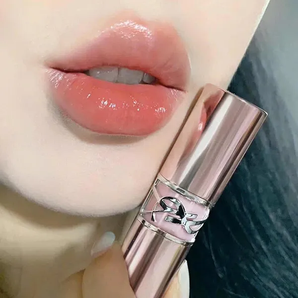 Son Dưỡng YSL Yves Saint Laurent Loveshine Candy Glow 7B Nude Pleasure Màu Cam Đất Nude