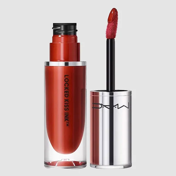 Son Kem MAC Locked Kiss Ink 24HR 99 Extra Chili Màu Đỏ Gạch - Son Môi - Vua Hàng Hiệu